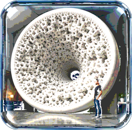 Fractal horn